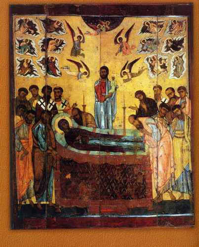 Успение Пресвятой Богородицы, 15x20 см, арт А601