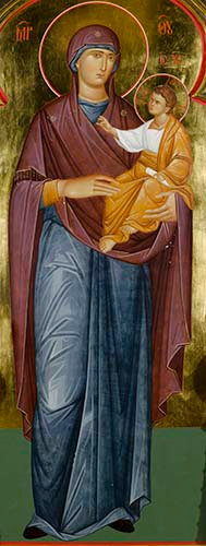 Пресвятая Богородица, 15x20 см, арт Ик19933