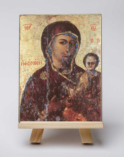 Пресвятая Богородица Фанеромени (Явленная), 12x16x3 см, арт А6830