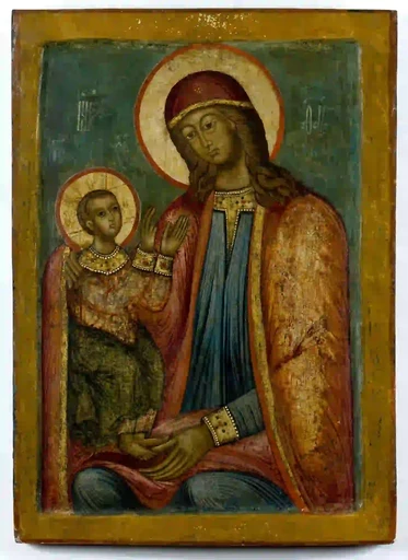 Пресвятой Богородицы Силуанская (Силуамская), 15x20 см, арт А7081