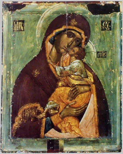Пресвятая Богородица Словенская, 12x16x3 см, арт А7191