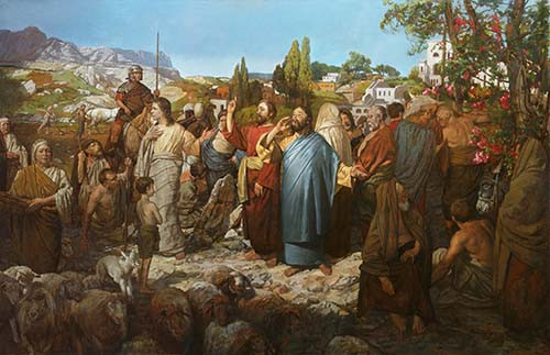 Притча о брачном пире, 30x40x4 см, арт Ик24726