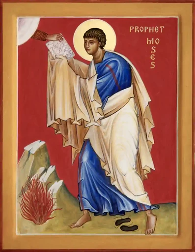 Пророк Моисей Боговидец, арт В2427