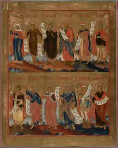 Пророки (1814-1822 гг), 12x16x3 см, арт А7082