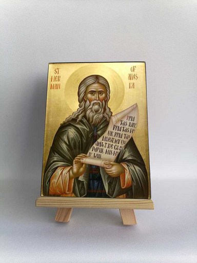 Герман Аляскинский, 12x16x3 см, арт Б0337