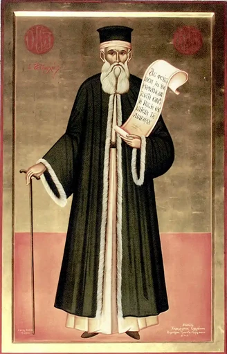 Равноапостольный Косма Этолийский, Афонский, Албанский, иеромонах, арт В1754