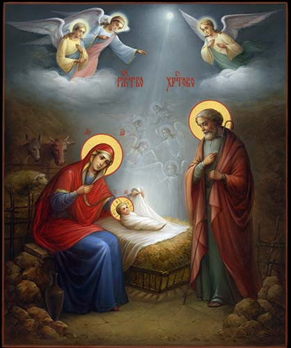Рождество Христово, 30x40x4 см, арт Ик24757