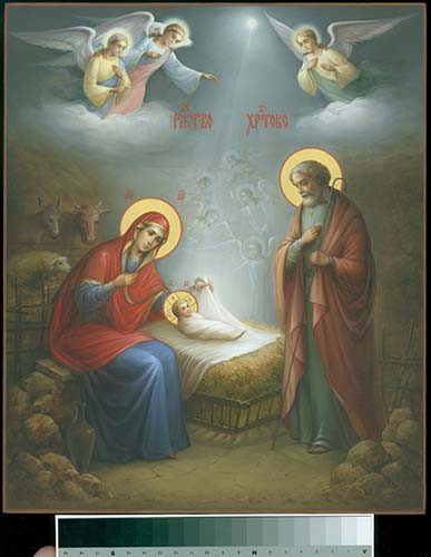 Рождество Христово, 30x40x4 см, арт Ик24756