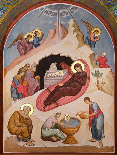 Рождество Христово, 30x40x4 см, арт Ик24761