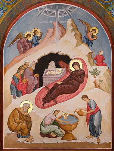 Рождество Христово, 30x40x4 см, арт Ик24762