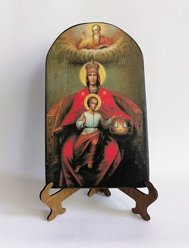 Державная икона божьей матери, 12х20х1,8 см, арт И7703-2