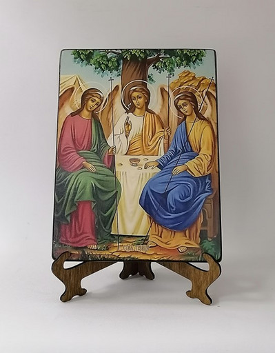 Святая Троица, 15х20х1,8 см, арт И8738