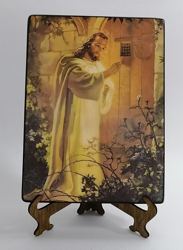 Иисус стучащийся в дверь, 15х20 см, арт И8826