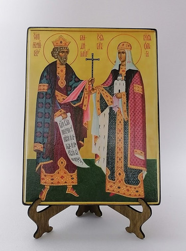 Святые Князь Владимир и Княгиня Ольга, арт И153