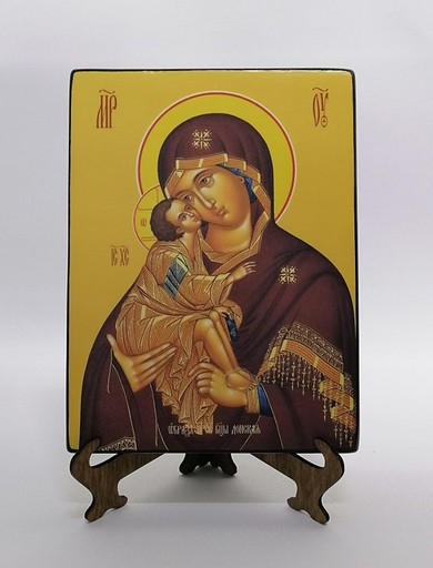 Донская икона божьей матери, 15x20 см, арт Ид3360