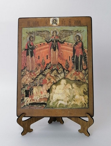Чудо о Флоре и Лавре, 12x16x3 см, арт А4199