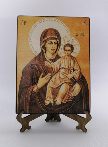 Пресвятая Богородица Акафистная Зографская (Предвозвестительница), арт И248
