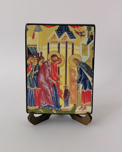 Введение во храм Пресвятой Богородицы, 9x12x3 см, арт Ид4693