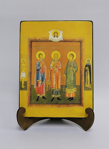 Самон Гурий и Авив, 12x16x3 см, арт А5825