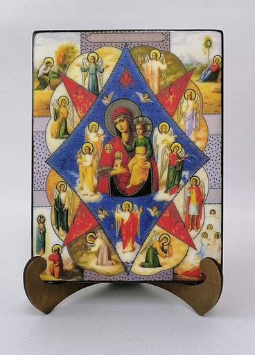 Неопалимая купина, 12x16x3 см, арт И7881