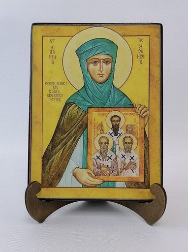 Макрина Каппадокийская, 9x12x3 см, арт А6790 Макрина Каппадокийская, 9x12x3 см, арт А6790