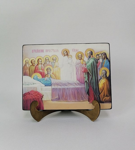 Успение Пресвятой Богородицы, 9x12x3 см, арт И9015 Успение Пресвятой Богородицы, 9x12x3 см, арт И9015