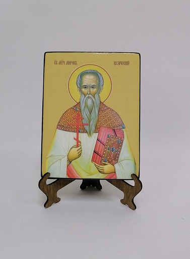 Святой мученик Мирон Кизический, 12x16x3 см, арт Ид4112-3