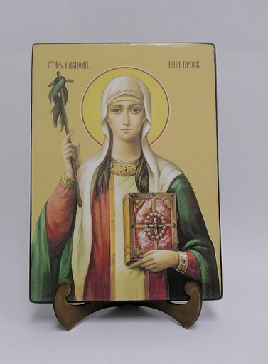 Нина, святая равноапостольная просветительница Грузии, 21x28x3 см, арт Ид6781