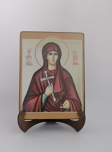 Преподобномученица Севастиана (Агеева-Зуева), монахиня, 9x12x3 см, арт В405