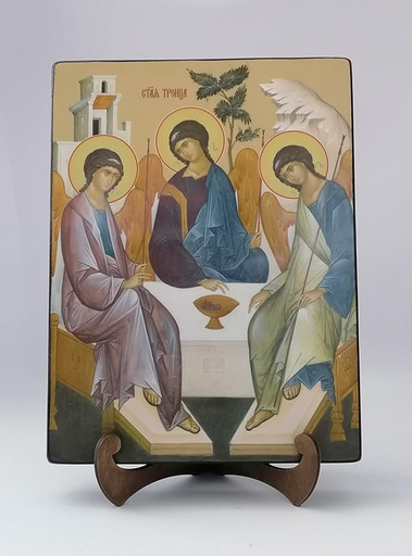 Святая Троица, 18x24x3 см, арт Ид4757-2