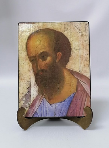 Апостол Павел. Андрей Рублев, 15x20x1.8 см, арт А1460