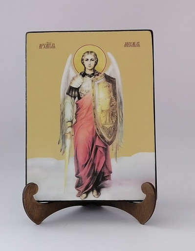 Михаил, архангел, 15х20x1,8 см, арт И7611