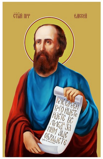 Пророк Елисей, 33x52x4 см, арт Ид12401