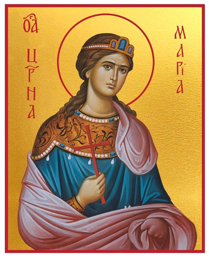 Страстотерпица Мария Николаевна Романова, великая княжна, 16x20x1,8 см, арт И4271