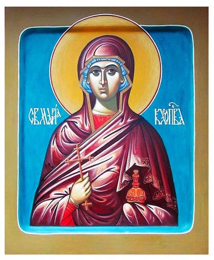 Мария Клеопова, Иаковлева, Иосиева, мироносица, 13x15,5x1,8 см, арт В7659
