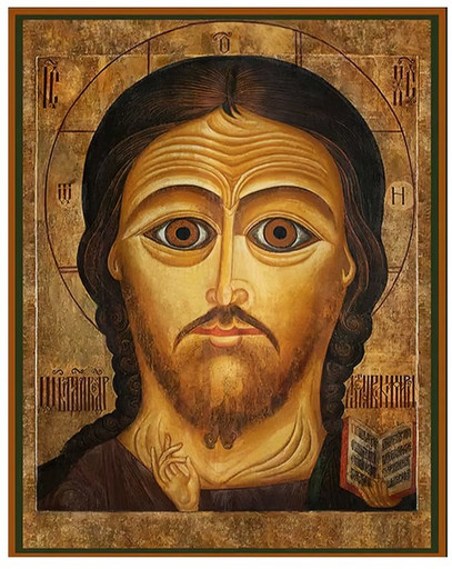 Спас Вседержитель, 16x20x1,8 см, XVII век, арт И6213