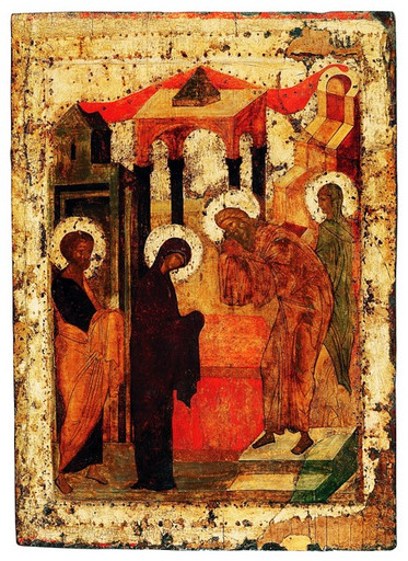 Сретение Господне. Андрей Рублев, арт И226
