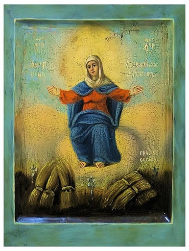 Пресвятая Богородица Спорительница Хлебов, 15x20x2 см (Липа), арт И6237 Пресвятая Богородица Спорительница Хлебов, 15x20x2 см (Липа), арт И6237
