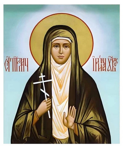 Преподобномученица Ирина Хвостова, послушница, арт В5279