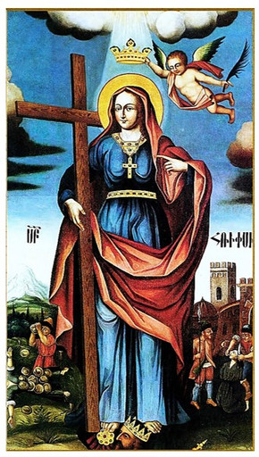 Рипсимия Армянская Преподобномученица, 9x16x1,8 см, арт И5516-3