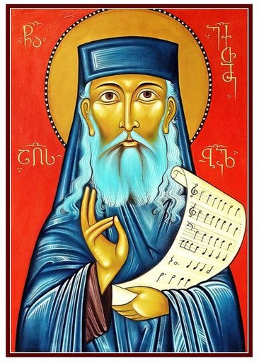 Исповедник Евфимий (Кереселидзе), игумен, 11x16x1,8 см, арт В6846