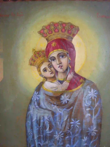 Пресвятая Богородица Скитковская, 12x16x3 см, арт А7193