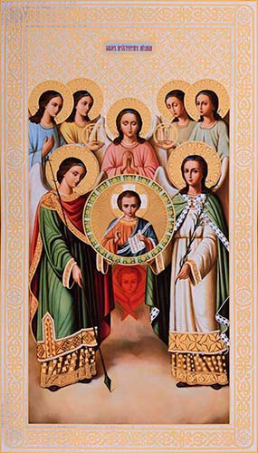 Собор арх. Михаила, 30x40x4 см, арт Ик24865
