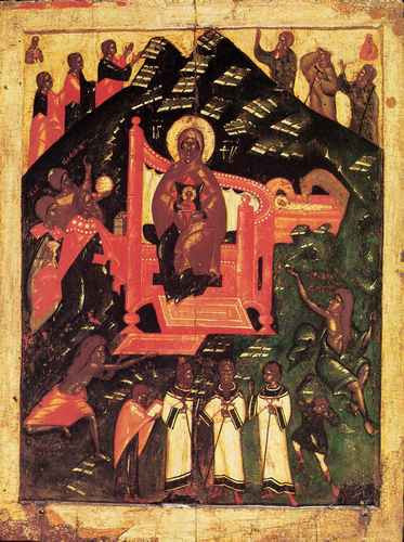 Собор Богородицы, 12x16x3 см, арт А641