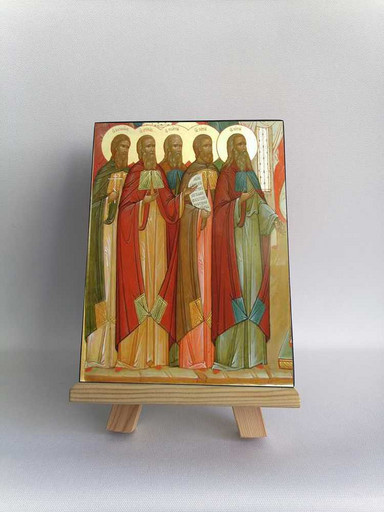 Собор новых мучеников и исповедников Российских, 7,5x10x1,8 см, арт Б0292