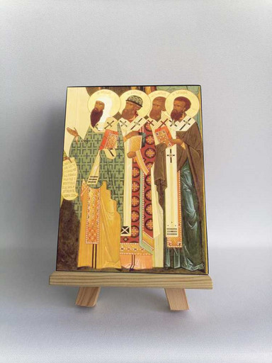 Собор Суздальских святых, 12x16x3 см, арт Б0294