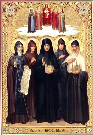 Собор Святых жен Киевских, 12x16x3 см, арт А7137