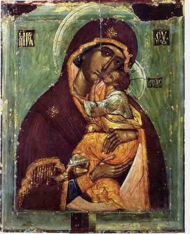 Соловецкая Богоматерь, 9x12x3 см, арт А4052