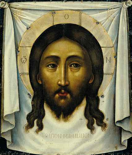 Спас нерукотворный. 1677. Симон Ушаков, 17x20x1,8 см, арт А995