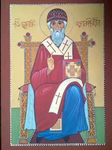 Спиридон Тримифунтский, 15x20 см, арт А966